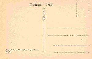 Camels Resting City Wall Tiberias Palestine Israel 1920s postcard