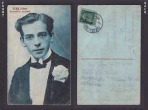 Vintage postcard Germany Circus Willi Jobst Humorist Reciter