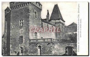 Old Postcard Lamarthonie Chateau Saint Jean de Cole