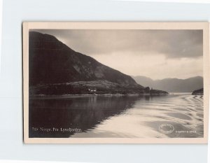 Postcard Fra Lysefjorden Norway