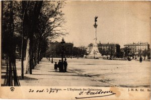 CPA BORDEAUX L'Esplanade des Quinconces (982523)