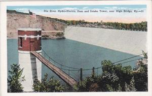 Kentucky High Bridge Dix River Hydro-Electric Dam and Intake Tower