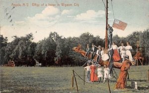 Effigy of a Horse in Wigman City Angola, New York