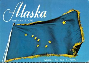 Alaska The 49th State Official Flag 1980