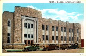 Iowa Marshalltown Memorial Coliseum Curteich