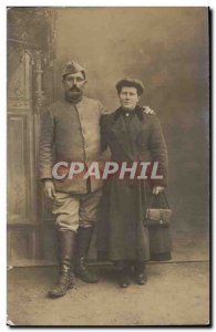 PHOTO CARD Army Soldier and his wife