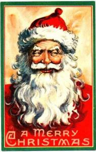 Santa Smiling Merry Christmas