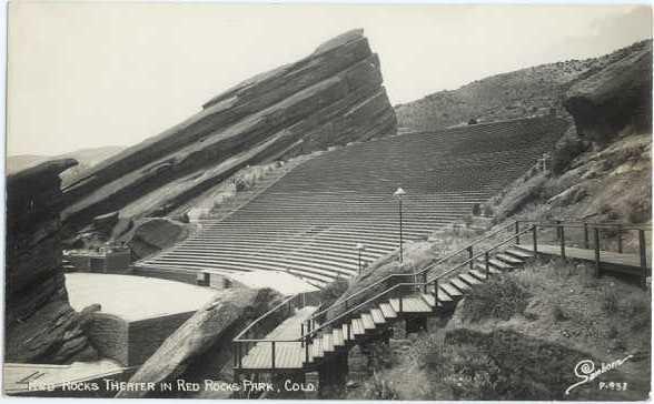 RP Red Rocks Theatre in Red Rocks Park Colorado CO Sanborn