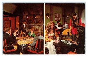 Edmonton, Alberta Canada ~ Inglenook Room, Bar HOTEL MACDONALD c1960s Postcard