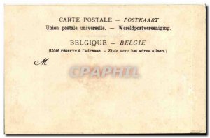Belgie Belgium Antwerp Flemish Old Postcard dairy