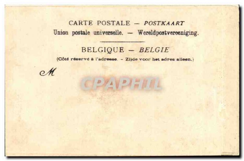 Belgie Belgium Antwerp Flemish Old Postcard dairy