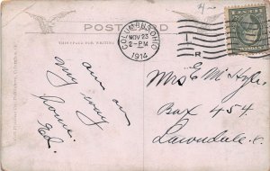 J56/ Columbus Ohio Postcard c1910 Interior State Penitentiary Prison 288