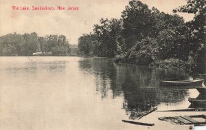 Swedesboro New Jersey NJ~The Lake~1913 Humphreys Photo POSTCARD