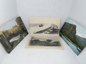 Job Lot 62 Standard Size Antique Foreign Worldwide Topographical Postcards 1900s