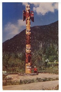 AK - Totem Pole in Southeastern Alaska
