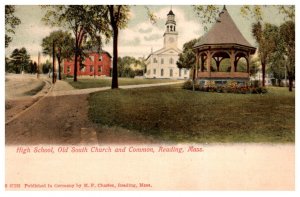 Massachusetts Reading  High School, Old South Church and Common