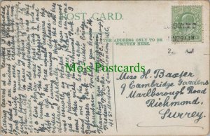 Genealogy Postcard - Baxter - 9 Cambridge Gardens, Richmond, Surrey RF7487