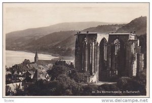 RP; Die Wernerkapelle in Bacharach, Rhineland-Palatinate, Germany, 10-20s