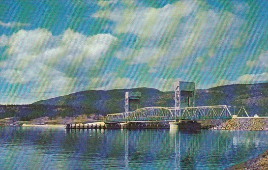 Canada Okanagan Lake Bridge Kelowna British Columbia