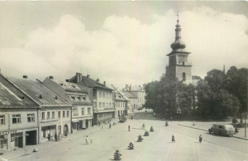 Postcard Czech Republic Nove Mesto Morave