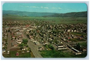 c1950's Grangeville Idaho The Capital Of Rich Camas Prairie Farm View Postcard