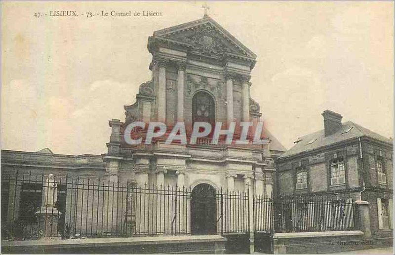 Old Postcard Lisieux Carmel of Lisieux