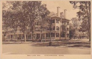 Massachusetts Stockbridge Red Lion Inn Albertype