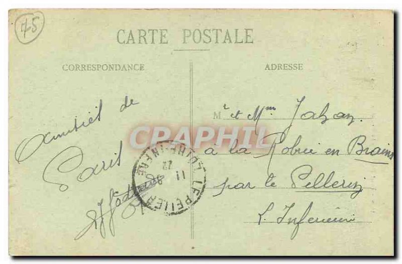 Old postcard All Paris Pantheon