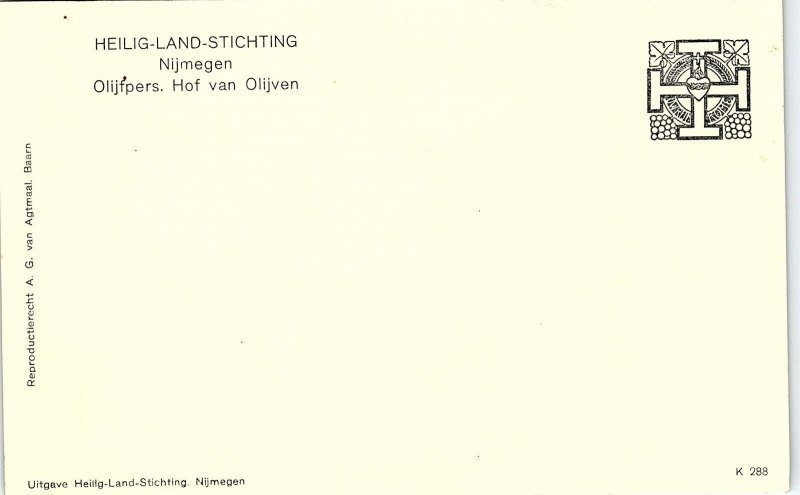 1930 HEILIG LAND STICHTING NIJMEGEN NEATHERLANDS RPPC POSTCARD 44-25