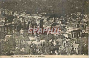 Old Postcard Le Mont Dore General view