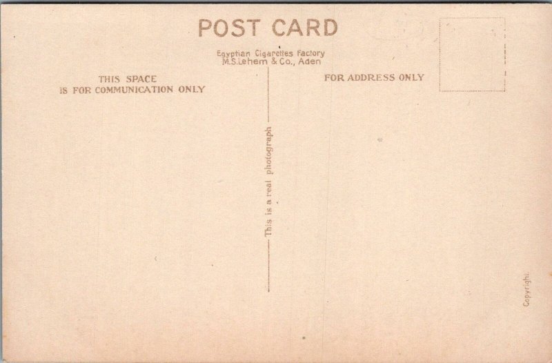 RPPC Postcard The Main Pass Aden Yemen No 39