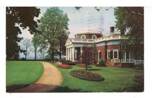 VA - Charlottesville. Monticello, West Front