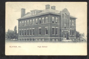 SLATER MISSOURI HIGH SCHOOL BUILDING VINTAGE POSTCARD PCK SERIES 1908