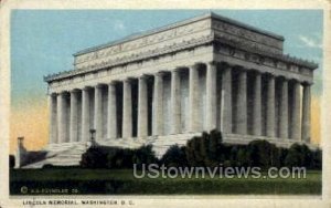 Lincoln Memorial, District Of Columbia