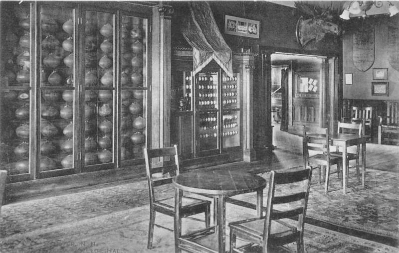 New Hampshire  Hanover, College Hall, Trophy Room