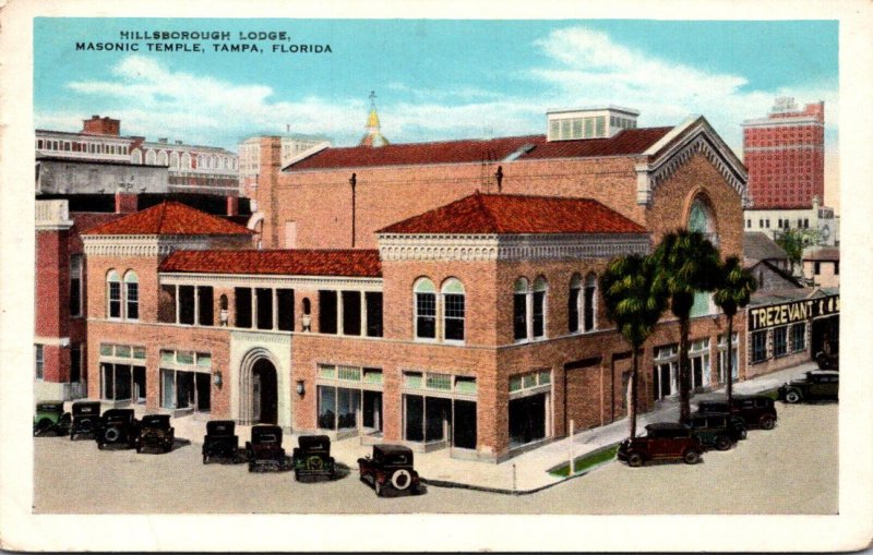 Florida Tampa Masonic Temple Hillsborough Lodge