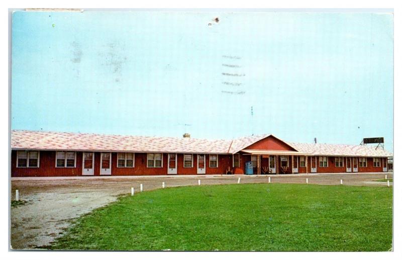 1961 Knotty Pine Motel, Hales Corners Milwaukee WI Postcard United States Roadside America