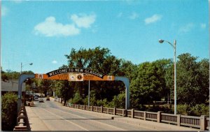 Canada Nova Scotia Welcome To New Glasgow Welcome Arch