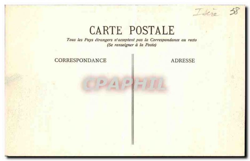 Old Postcard Dauphine Saint Pierre de Chartreuse Generale View and Gd Som