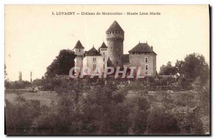 Old Postcard Lovagny Montrottier Chateau Musee Leon Mares