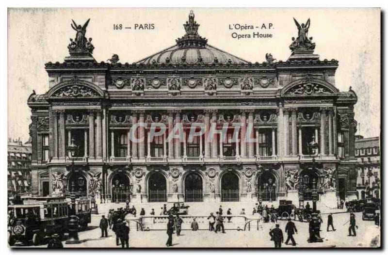 Paris Old Postcard L & # 39opera