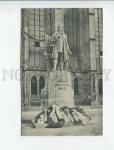 3172269 GERMANY Johann Sebastian Bach monument LEIPZIG postcard