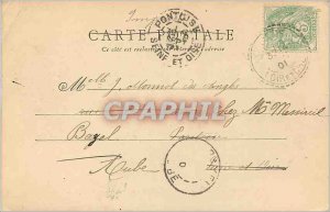 Old Postcard Chateau de Blois Louis XII Wing (map 1900)