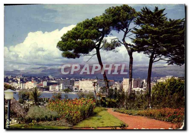Modern Postcard The French Riviera Cannes M The great palaces on the Croisett...