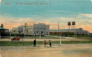 c1907 Postcard; Wm. Galloway Plant, Waterloo IA Farm Equipment Dealership