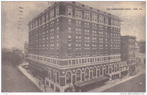 YORK, Pennsylvania; New Yorktowne Hotel, PU-1952