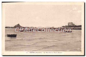 Postcard Old Santec Le Petit Port Krum And Roc'h