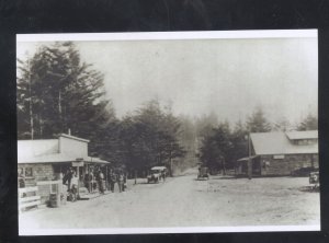 REAL PHOTO GREENWICH OHIO WASHBURN GROCERY STORE GROCERIES POSTCARDE COPY