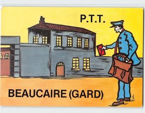 Postcard P. T. T. Beaucaire (Gard), Beaucaire, France