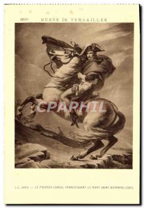 Old Postcard Musee De Versailles David The First Consul crossing the Mont Sai...